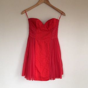 ASOS strapless dress